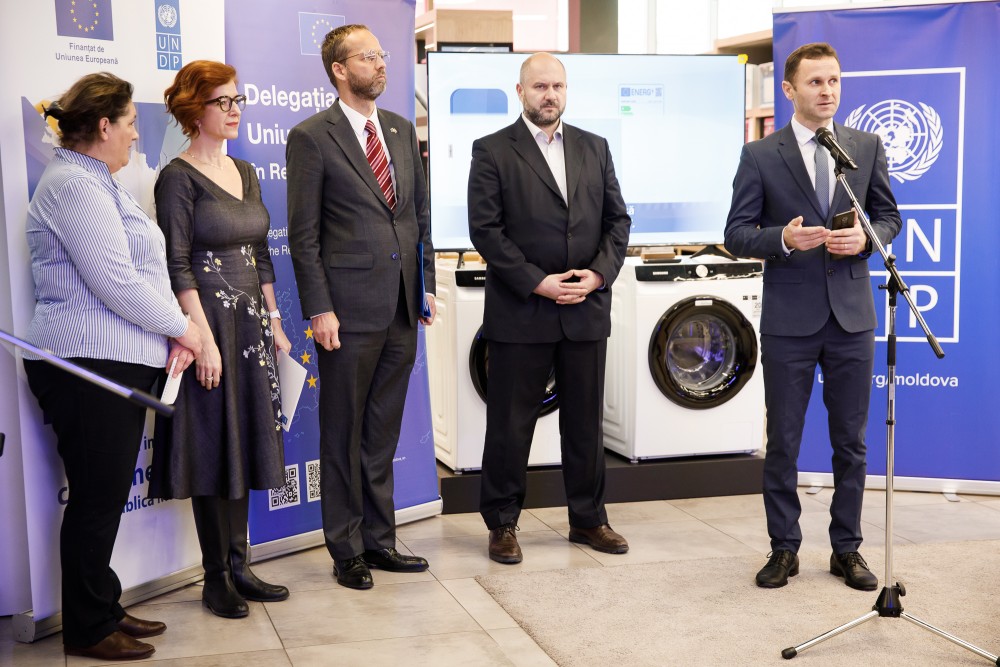 „Rabla pentru electrocasnice” - Uniunea Europeană și PNUD contribuie la reducerea facturilor la energia electrică în gospodăriile casnice vulnerabile
